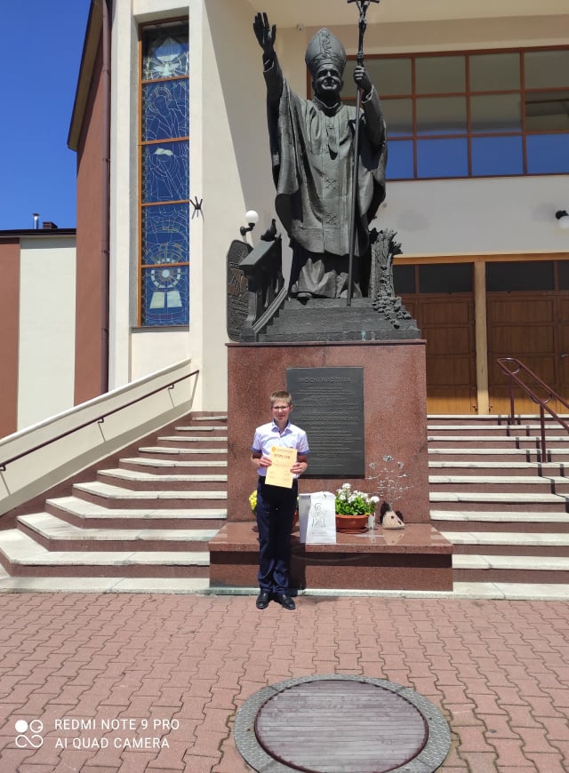 Kacper Dubaj Laureatem XXVIII Konkursu Wiedzy o Biblii i Kościele