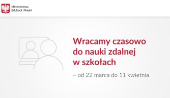 Nauczanie zdalne - informacja