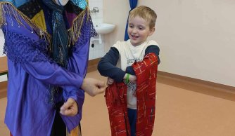 Myślenie + Słuchanie + Patrzenie = Nauka! - występ Clowna Waldusia