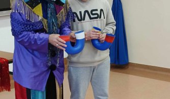 Myślenie + Słuchanie + Patrzenie = Nauka! - występ Clowna Waldusia