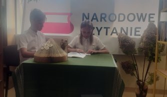 Narodowe Czytanie w Bibliotece Publicznej we Frampolu