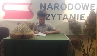 Narodowe Czytanie w Bibliotece Publicznej we Frampolu