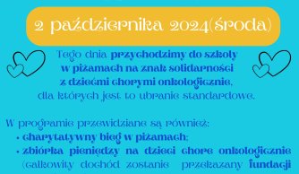 Załóżmy... piżamy i pomóżmy chorym dzieciom!