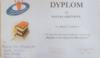 Udowodnili, że książka to coś więcej, niż tylko czytanie - Piotrek i Szymon zwycięzcami powiatowego konkursu czytelniczego