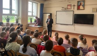 Śladami lokalnej historii – spotkanie z panem Andrzejem Burlewiczem