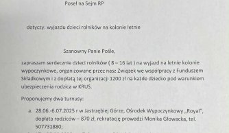 Oferta kolonii letnich dla dzieci rodziców ubezpieczonych w KRUS