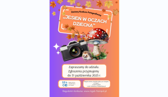 Gminny Konkurs Fotograficzny "JESIEŃ W OCZACH DZIECKA"