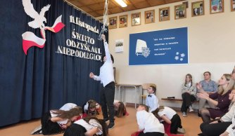 „Zegar z Mazurkiem Dąbrowskiego” – apel z okazji Narodowego Święta Niepodległości