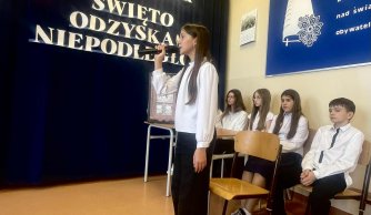 „Zegar z Mazurkiem Dąbrowskiego” – apel z okazji Narodowego Święta Niepodległości