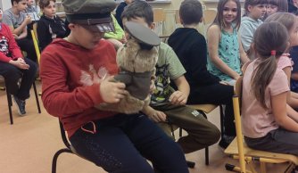 Spotkanie uczniów z przedstawicielkami Lasów Janowskich