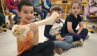 Spotkanie uczniów z przedstawicielkami Lasów Janowskich