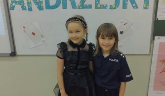 Andrzejki w klasach 0–III 