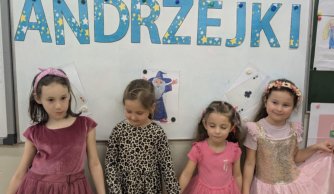 Andrzejki w klasach 0–III 