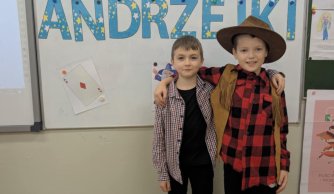 Andrzejki w klasach 0–III 