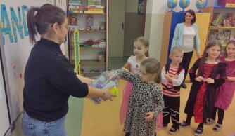 Andrzejki w klasach 0–III 