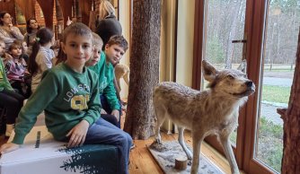 Wyjazd uczniów do Nadleśnictwa Janów