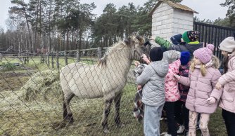 Wyjazd uczniów do Nadleśnictwa Janów