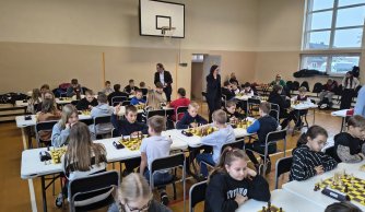 Nasza drużyna szachowa na VII miejscu w powiecie!