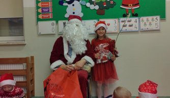 Wizyta Świętego Mikołaja