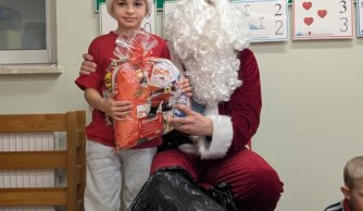 Wizyta Świętego Mikołaja