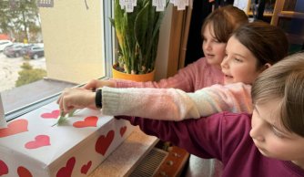 Walentynkowy dzień w naszej szkole 