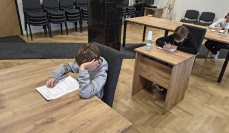 Gminne eliminacje konkursu „Młodzież zapobiega pożarom” 